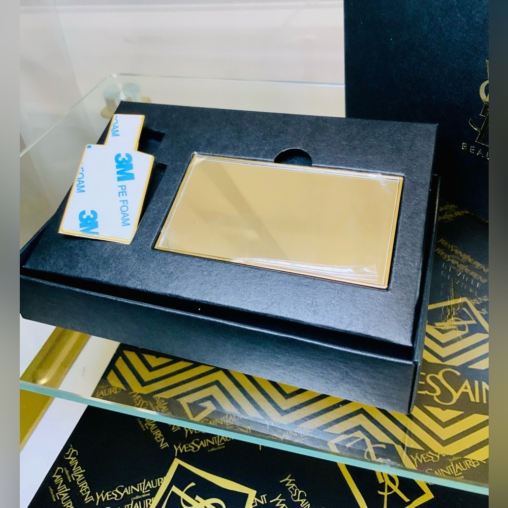 Yves Saint Laurent YSL Phone Ring and Mirror SET New With Box - Picture 10 of 11